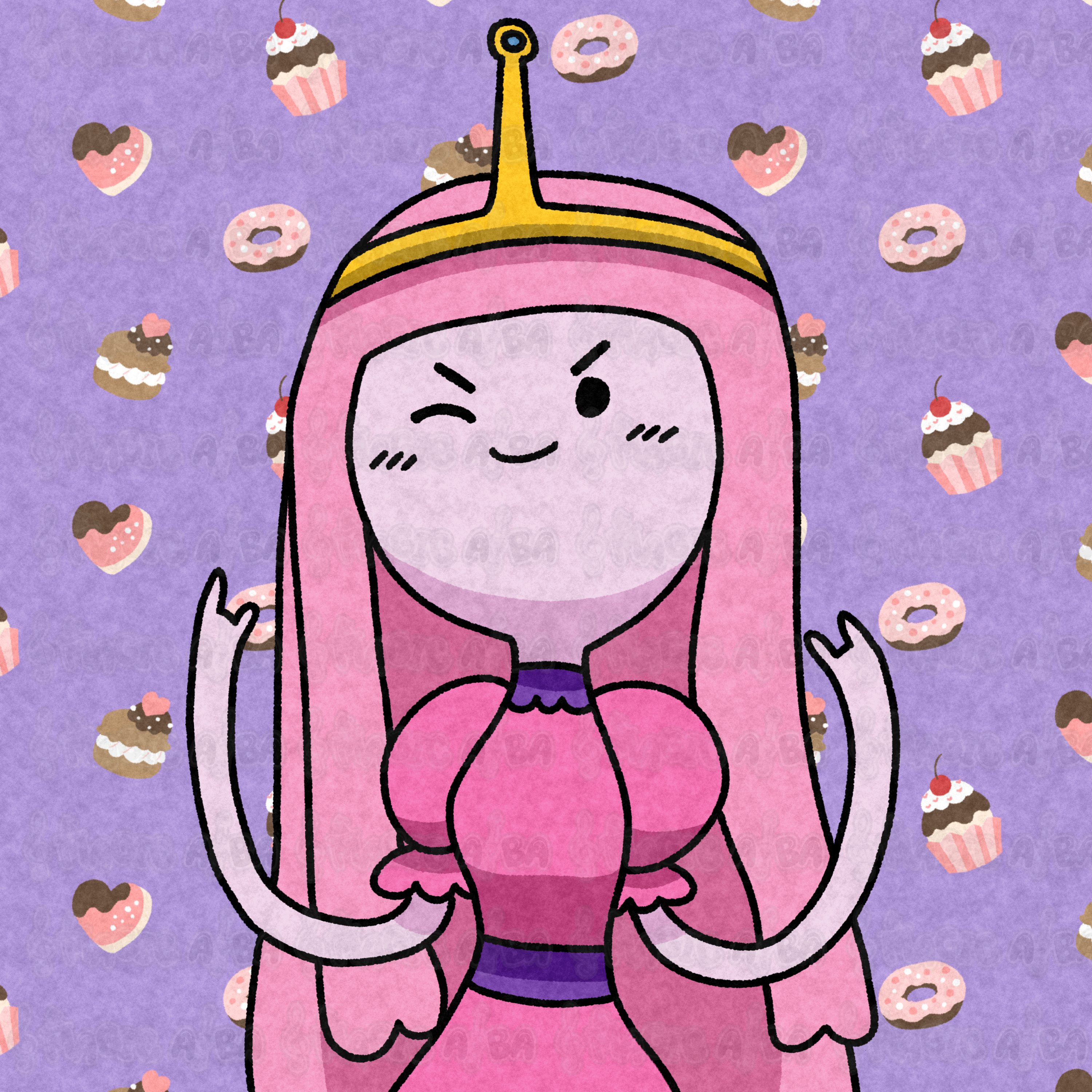 Dibujo de Chicle de Hora Aventuras