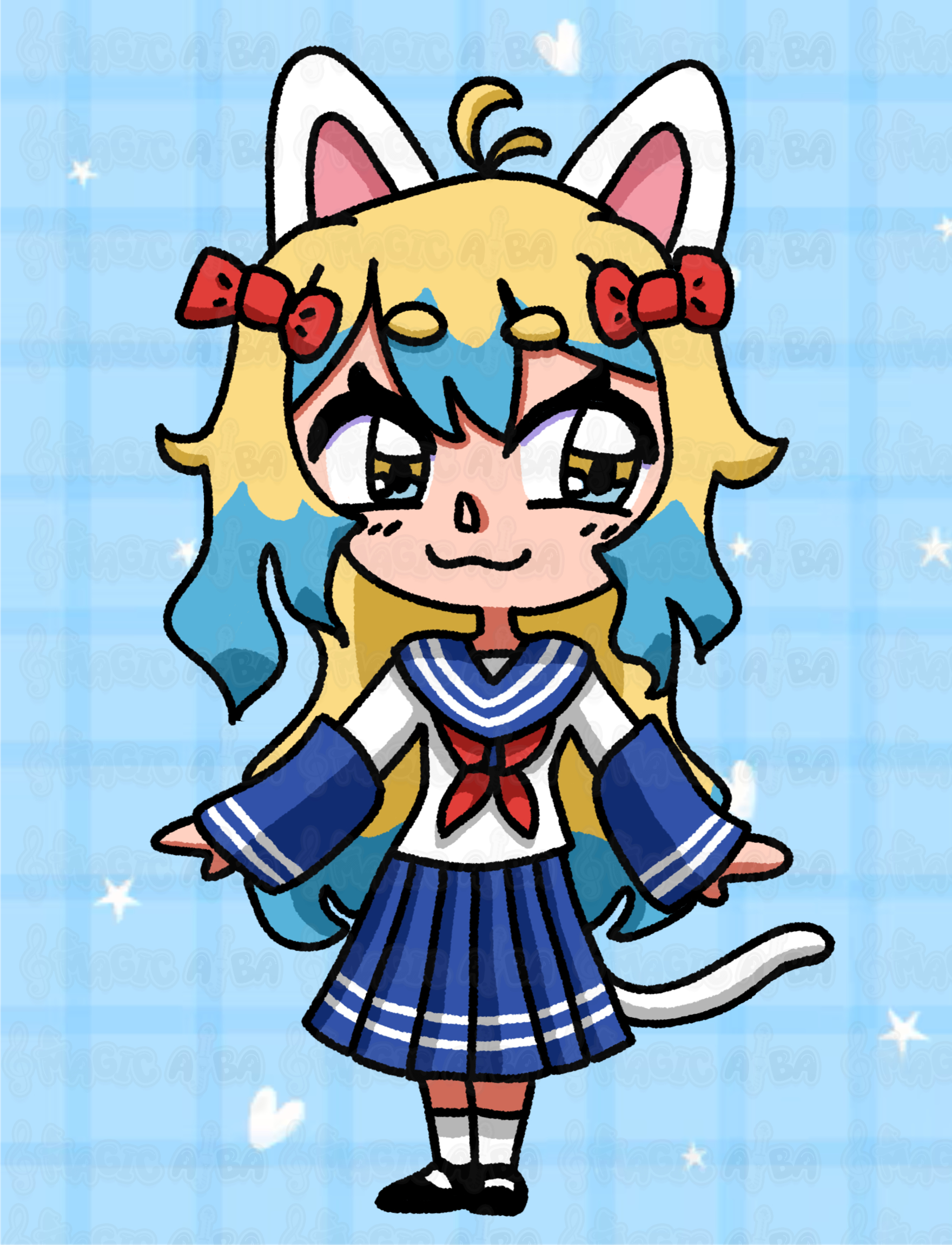 Dibujo de un OC de una amiga