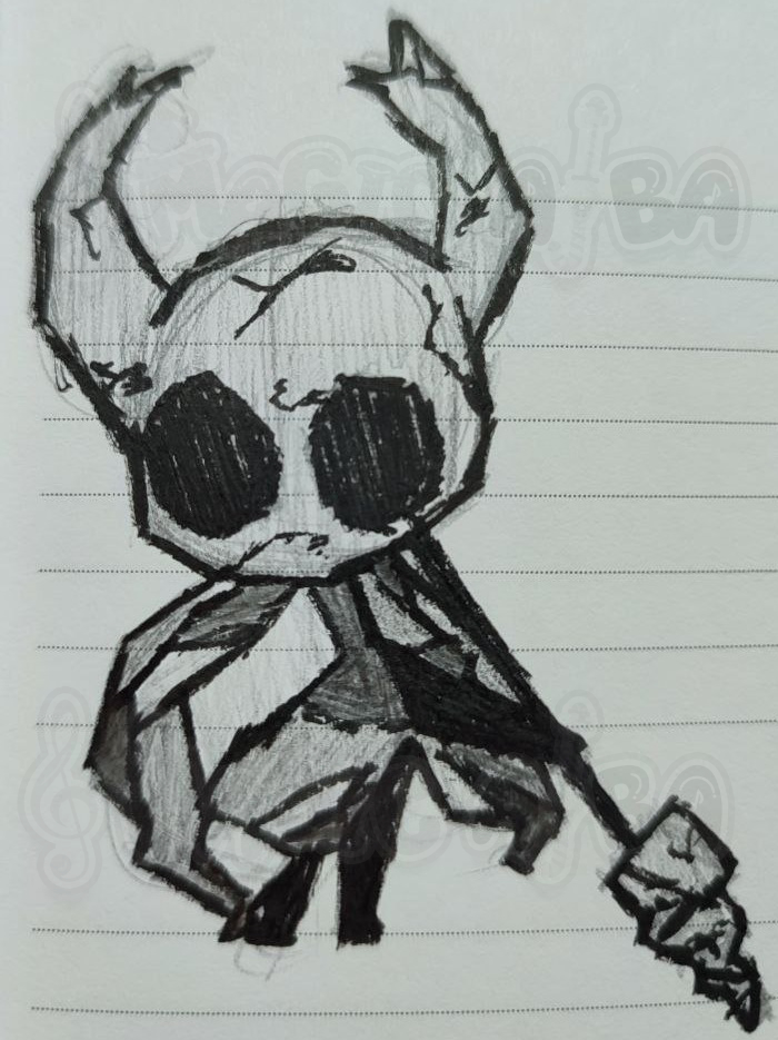 Dibujo Hollow Knight