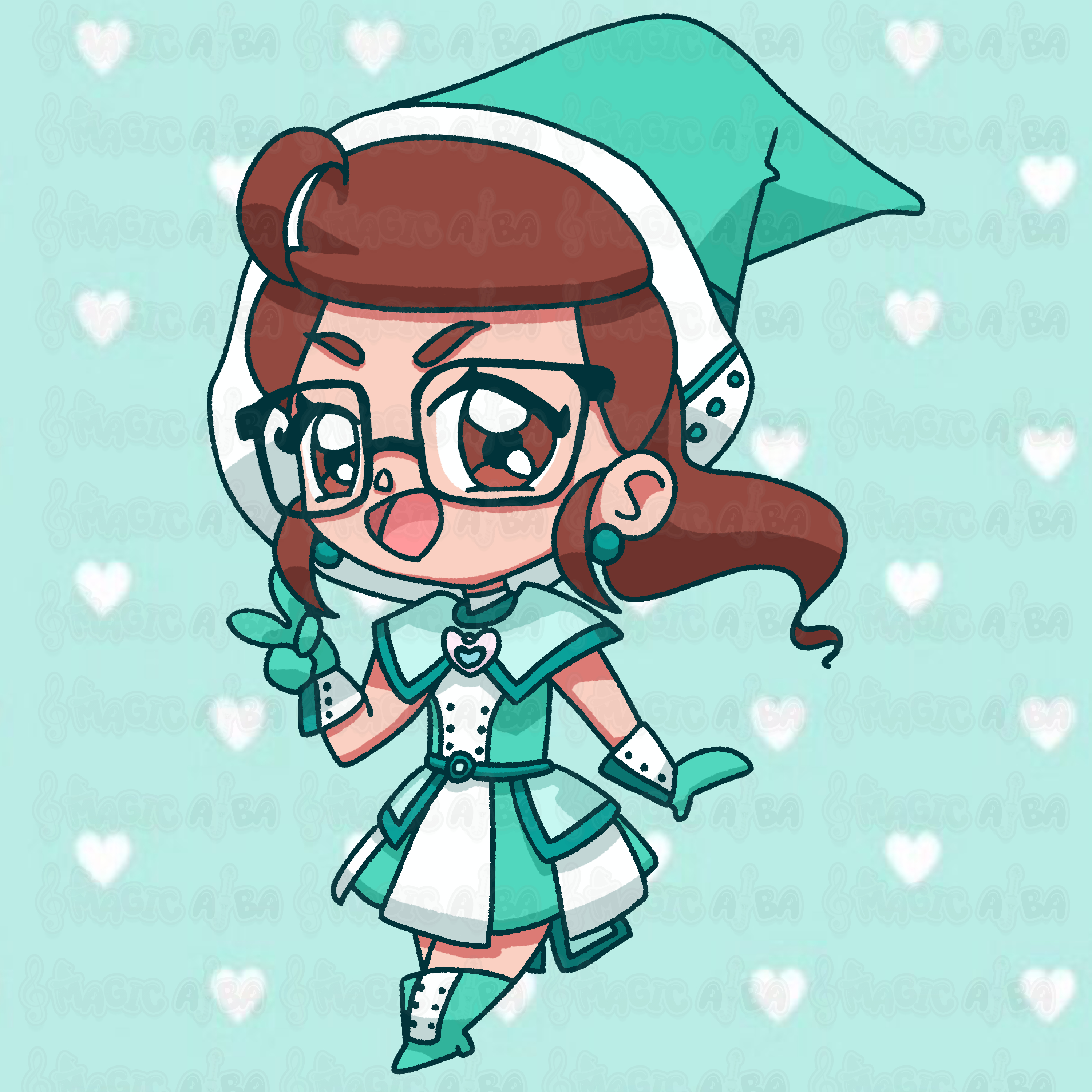 Magic Alba version chibi